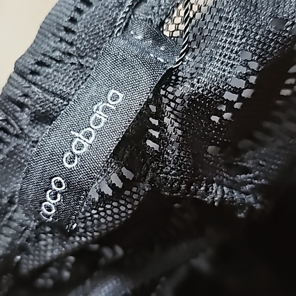 Coco Cabana transparent lace cover up size small - Picture 4 of 7